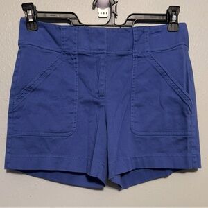 White House/ Black Market Blue Women's Shorts. Sz 4